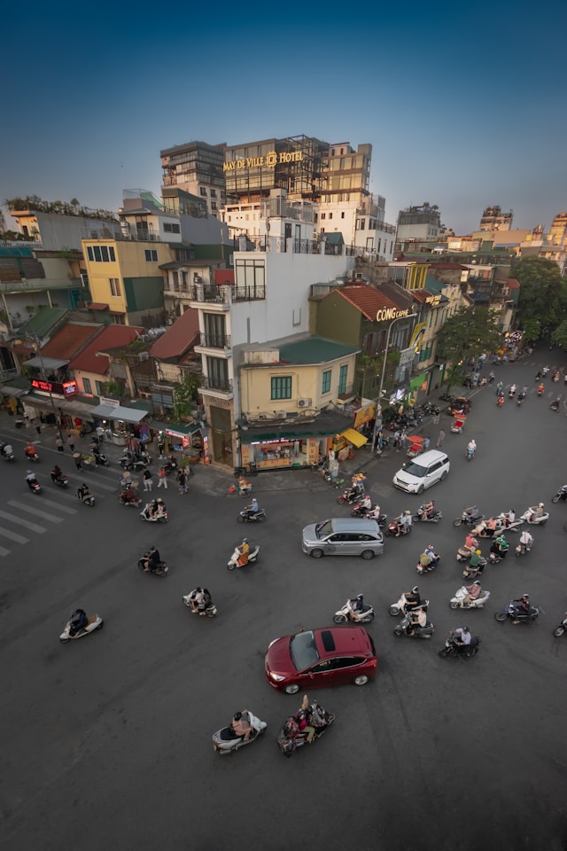 Hanoi's old quarter